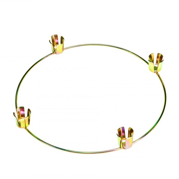 10″ Plain Advent – Yellow