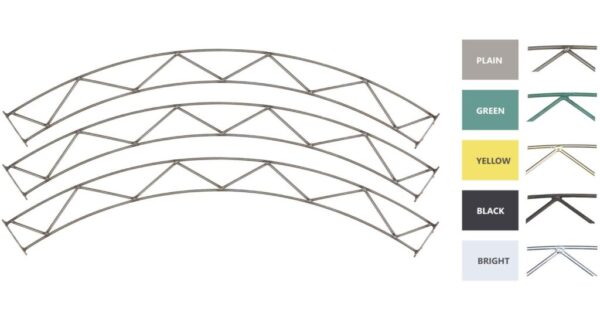 Double Rail, Build-it-Yourself, 48", GREEN